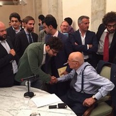 Giorgio Napolitano incontra i Giovani Democratici