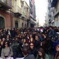 Giovani in piazza ad Andria per la giornata internazionale degli studenti