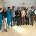 Ambulatorio solidale della Misericordia: visita della consigliera M5S Di Bari e del Dg Asl/Bt Delle Donne