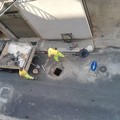Via Bonomo, risponde l'AndriaMultiservice:  "Lavori necessari per riposizionamento pozzetti servizi "