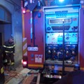 Auto in fiamme nel centro storico di Andria