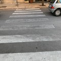 Andria scolorita: segnaletica orizzontale sempre meno visibile