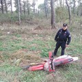 Motocross nel Parco dell'Alta Murgia, sequestrato mezzo