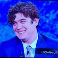 Riccardo Scamarcio da Fabio Fazio per presentare il suo nuovo film