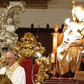 Mons. Luigi Mansi in pellegrinaggio al Santuario della Madonna dei Miracoli