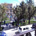Manifestazione sotto Palazzo di Città: i mercatali chiedono di parlare con il Commissario Tufariello