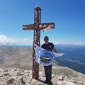 L’escursionista Antonio Porro porta in alto il nome di Andria: scala la vetta più alta della Maiella