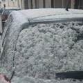 Andria si sveglia con la neve, 1' marzo coi fiocchi