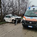 Auto fuori strada tra Minervino Murge ed Andria, due feriti in codice rosso