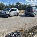 Brutto incidente tra Andria e Corato, feriti soccorsi dal 118. Intervento della Polizia locale
