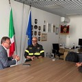 Vigili del Fuoco BAT: a che punto è la nuova caserma? Incontro tra il senatore Damiani e il Comandante Quinto