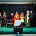 Il Vescovo mons. Mansi incontra i componenti dell’associazione “Alfa Teatro”