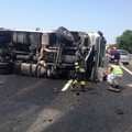Incidente sull'A14 nei pressi di Bisceglie: otto feriti