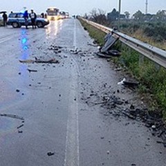 Incidente sulla Trani-Corato, morto il giovane motociclista