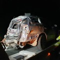 Incidente tratto autostradale dell'Andria Trani: due feriti trasportati in codice rosso al Bonomo