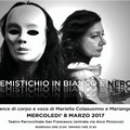 8 marzo: “Emistichio in bianco e nero”, stasera al teatrino San Francesco