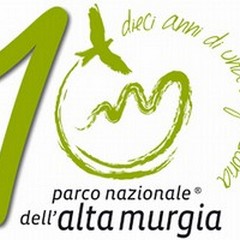  "Dieci anni di una lunga storia ": il logo del decennale del Parco