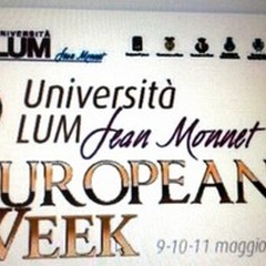 «La Settimana dell'Europa»: tre incontri alla Lum Jean Monnet di Trani