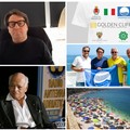 Bandiera blu 2022 Bisceglie: gli imprenditori Felice Gemiti ed il Conte Onofrio Spagnoletti Zeuli donano le t-shirt celebrative
