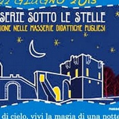 «Masserie sotto le stelle»: musica e cibo incontrano i visitatori