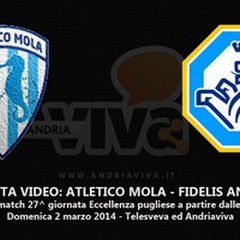 Mola - Fidelis Andria: la diretta streaming su AndriaViva