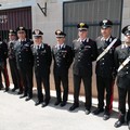 Il Generale dei Carabinieri Monaco in visita alle Caserme di Minervino e Spinazzola