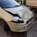 Incidente tra via Asiago e via Gorizia tra un autocarro ed una vettura