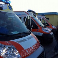 Tre nuove ambulanze per il servizio 118 della Misericordia di Andria