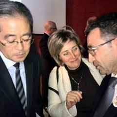 Olio Capitale a Trieste: ambasciatore del Giappone in visita allo stand di Andria