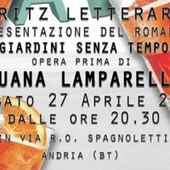 Luana Lamparelli presenta il suo primo romanzo ad Andria