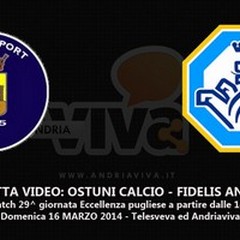 Vietata la diretta di Ostuni - Fidelis Andria