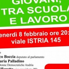 «Giovani, tra Scuola e Lavoro», il dibattito del Partito Democratico