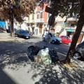 Piazzetta di via Annunziata, dove regna il degrado e l'abbandono