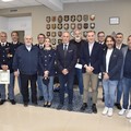 Consegna encomi, lodi e compiacimenti ai poliziotti della Questura Bat