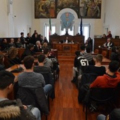 Simulazione di un Processo Penale: a Palazzo di Città la giustizia s'impara in aula