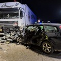 Incidente mortale sulla sp 2 Andria Canosa di Puglia: tragico impatto tra un tir ed un'autovettura