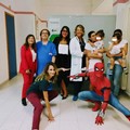Festa patronale: Spiderman fa visita ai bambini della pediatria del  "Bonomo "