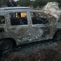 Data alle fiamme nelle campagne di Andria una Fiat Panda rubata a Terlizzi