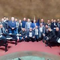 Anche dalla Questura di Andria a Grottaglie per manifestare a favore dei due poliziotti indagati