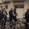 Memorial Day, le foto dell'arrivo ad Andria dei ciclisti del SAP