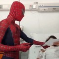 Spiderman arriva anche ad Andria per portare gioia ai piccoli pazienti dell’ospedale “Bonomo”