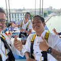 E’ lo chef Mario Cimino ad aver cucinato ad alta quota per Dinner in the sky