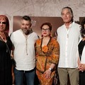 Ronn Moss e sua moglie Devin De Vasquez ad Andria per una mostra di artisti emergenti