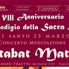 Un concerto in ricordo dell'VIII anniversario del Prodigio della Sacra Spina