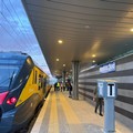 Treno in sosta alla stazione Andria Sud: «Momento atteso da 7 anni»