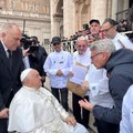 Chef di Israele e Palestina da Papa Francesco, hanno preparato la cena per la pace ad Andria