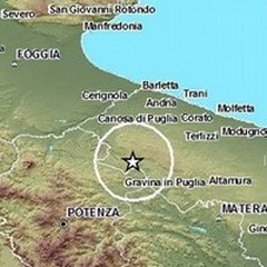 Stanotte lieve scossa di terremoto con epicentro Spinazzola
