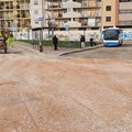 Andria, Terminal bus di Largo Ceruti: proseguono lavori di messa in sicurezza