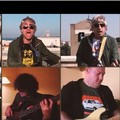 Gli artisti andriesi Mimmo Campanale, Michele Marmo e Savio Vurchio nel videoclip "Turist' inglais " degli Oesais