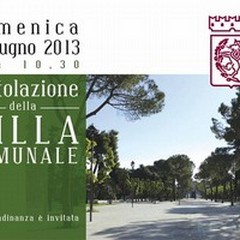 Villa Comunale pronta per l'inaugurazione